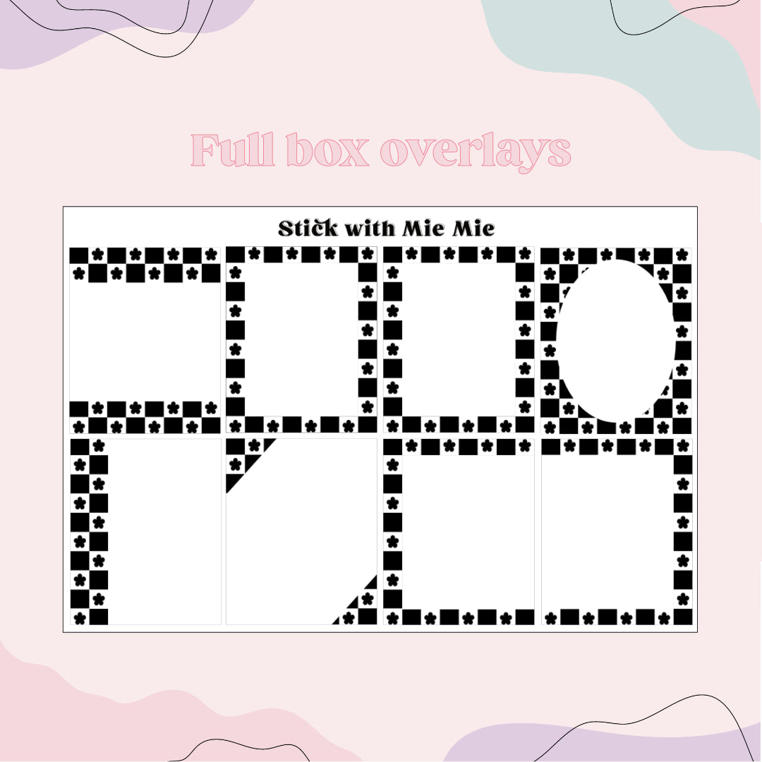 Chequered Flower Bundle