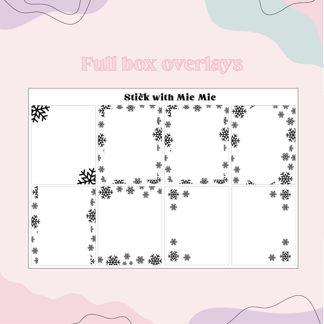 Snowflake Foil bundle