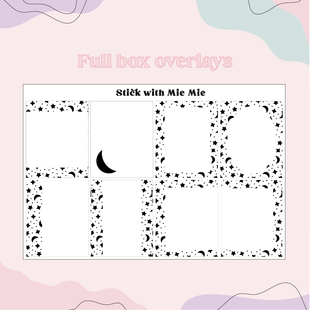Star and moon Foil Bundle