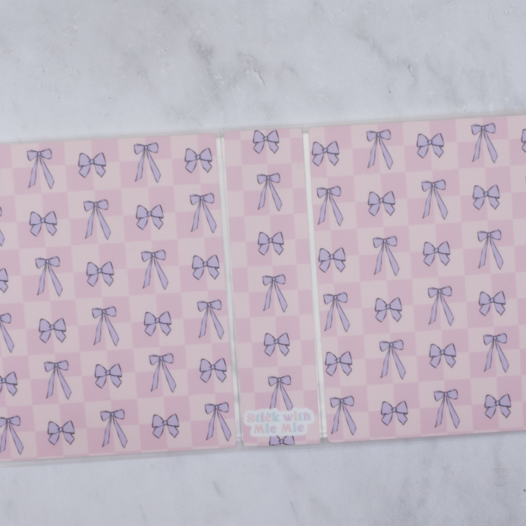 Bow 4 x 6 sticker album