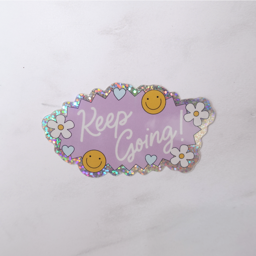 Keep going die cut