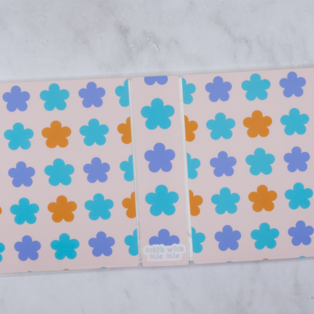 Flower 4 x 6 sticker album