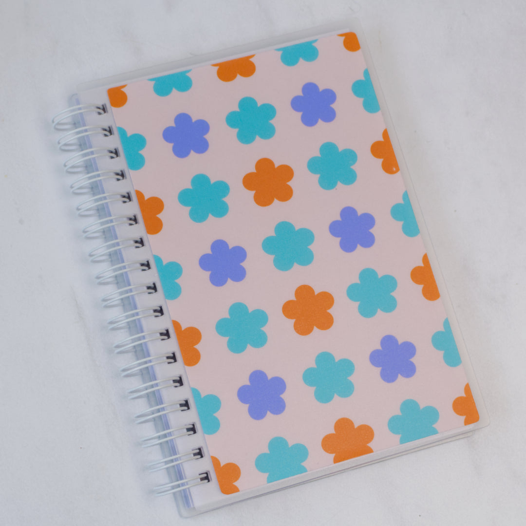 Colourful flower Reusable sticker book