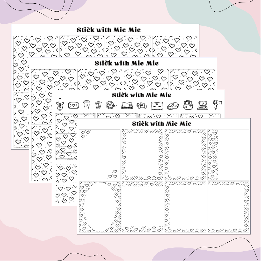 Gamer heart Foil Bundle