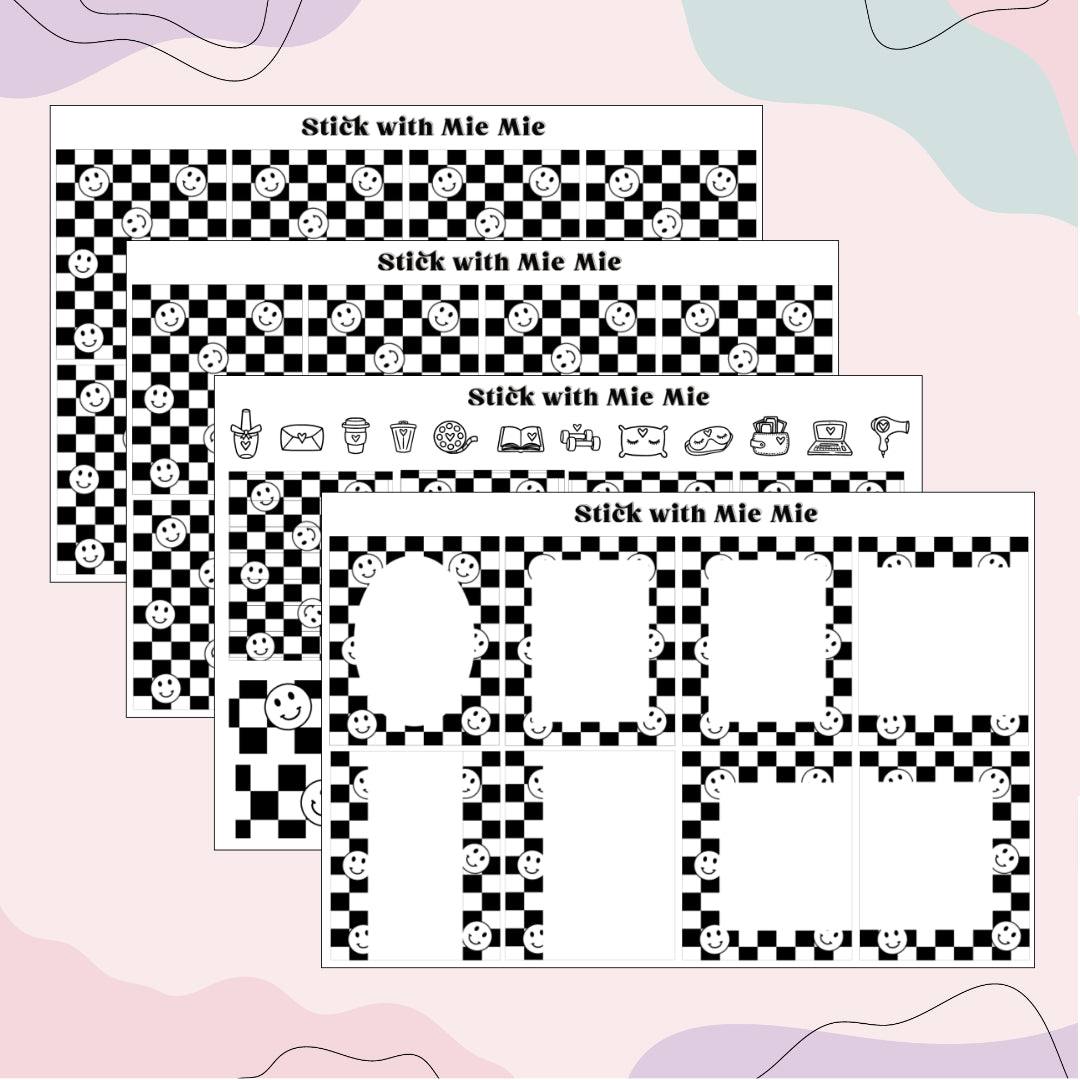 Chequered Happy face Bundle