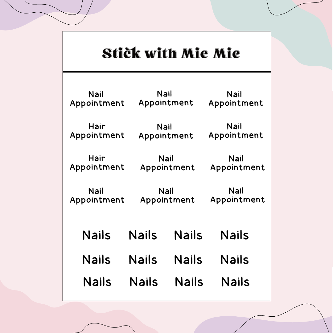 Nail appointment script