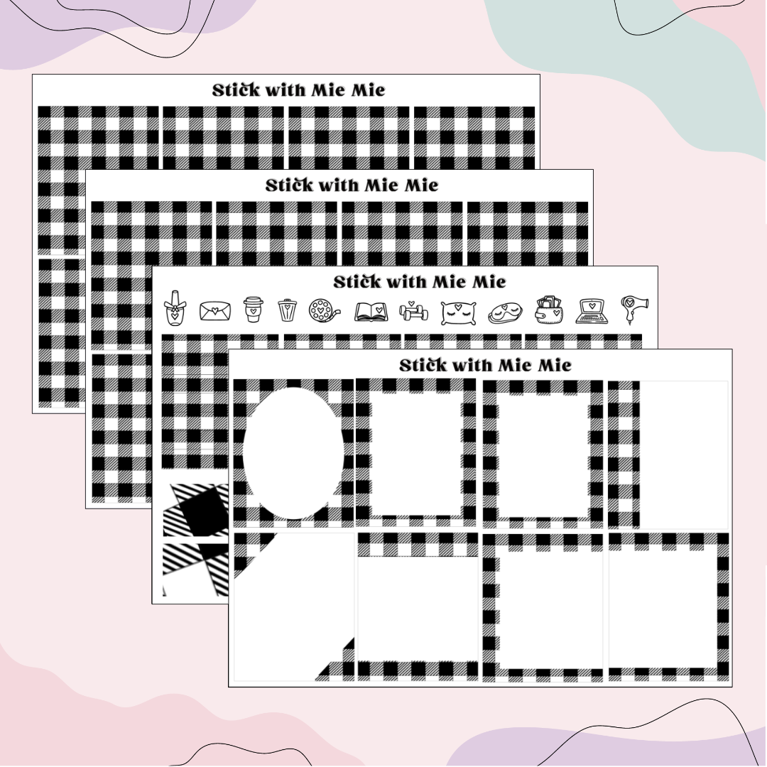 Plaid Foil Bundle