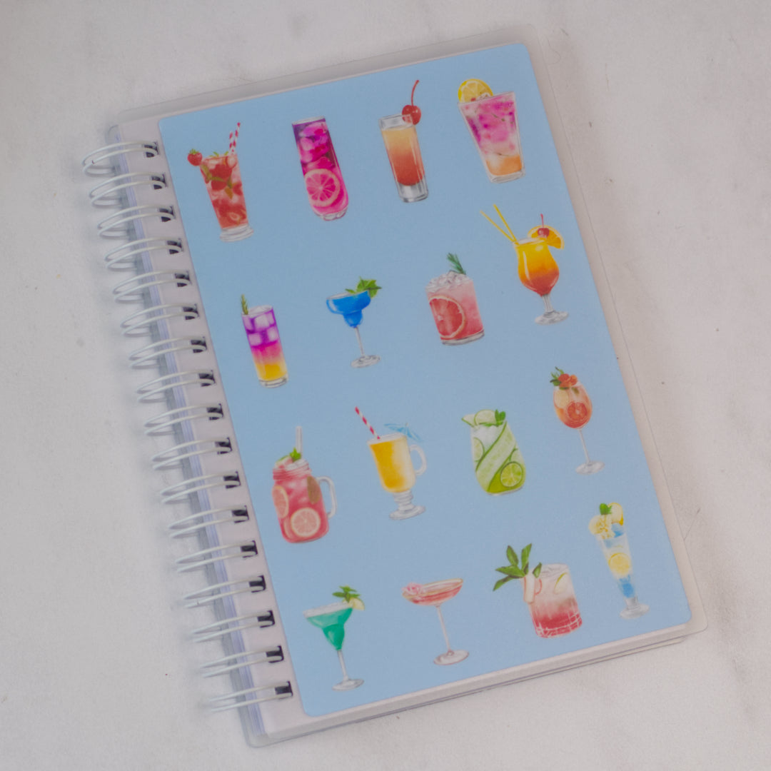 Cocktail Reusable sticker book