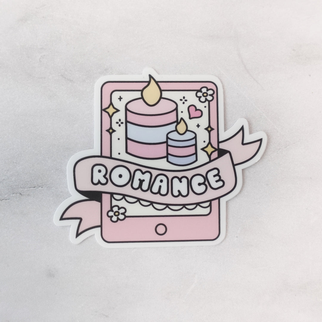 Romance Ebook reader Die-cut