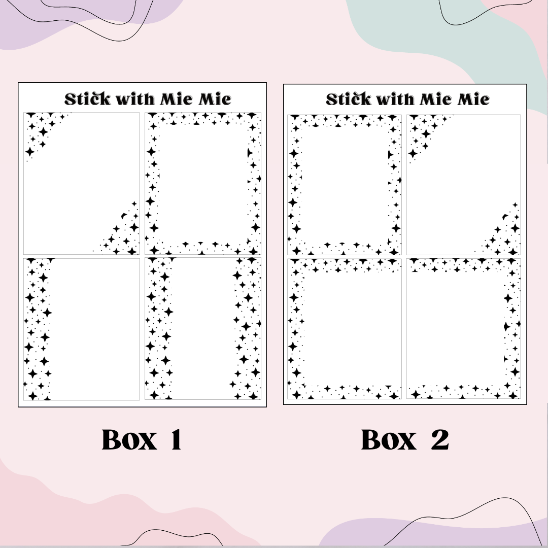 Sparkle star Full Box Overlay