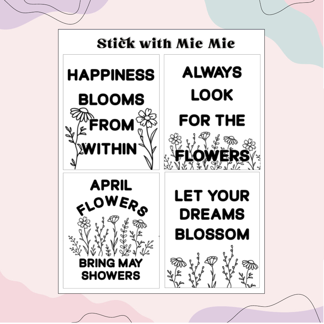Spring quote box