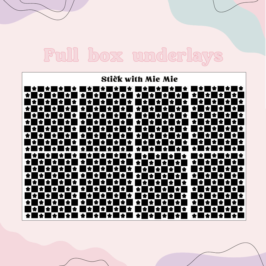 Chequered Flower Bundle