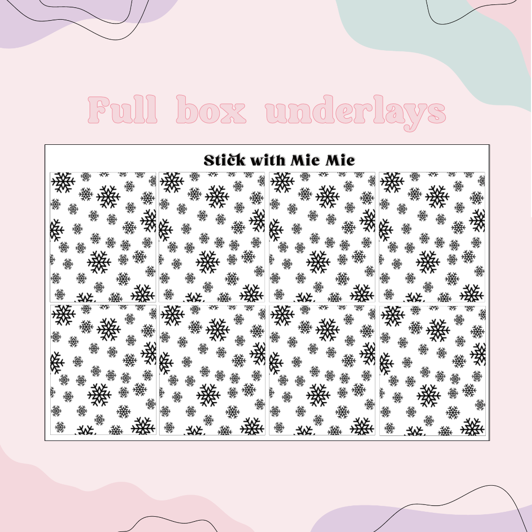 Snowflake Foil bundle