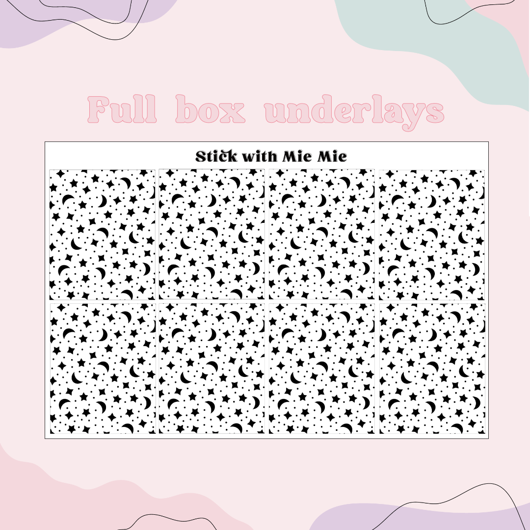 Star and moon Foil Bundle
