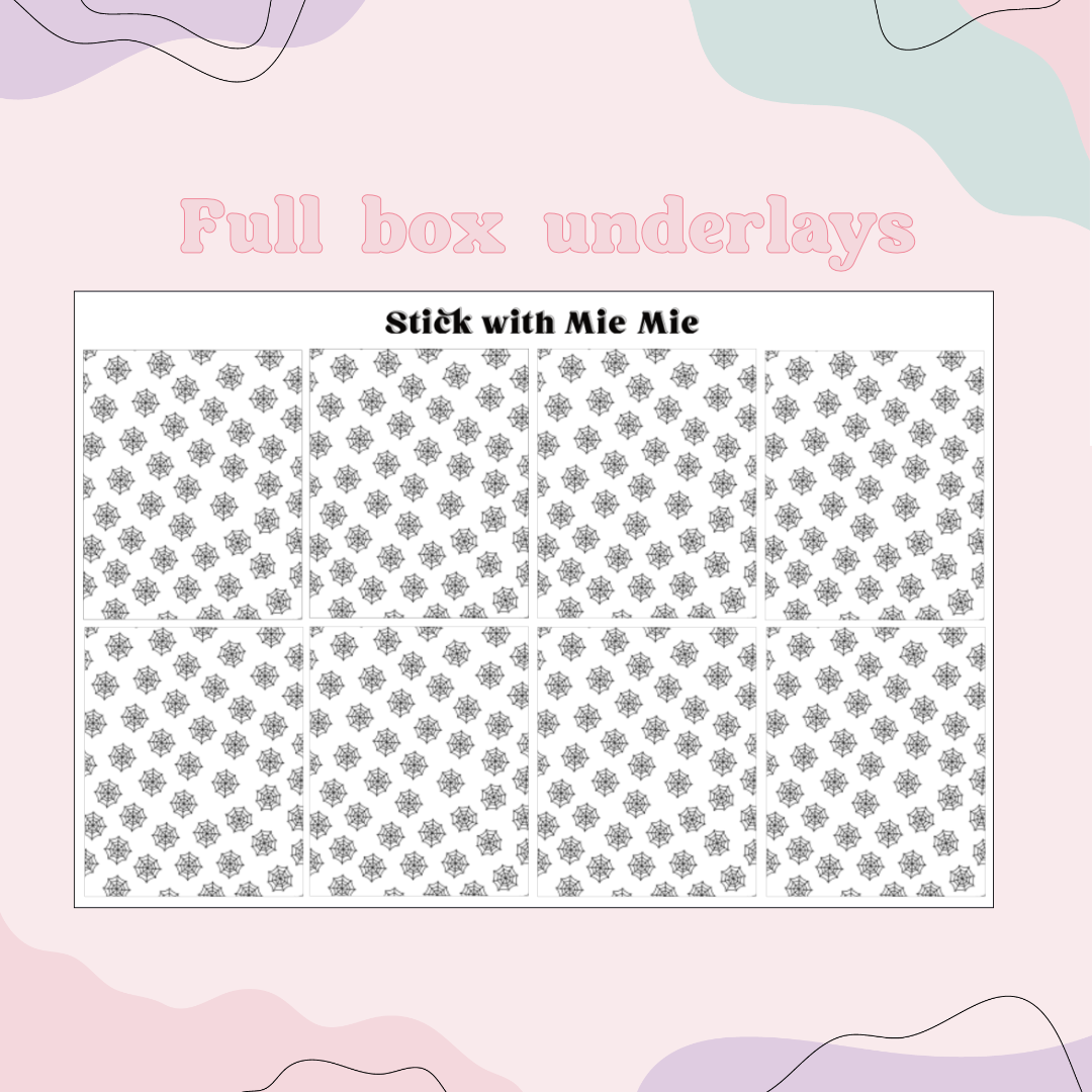 Spider Web Foil Bundle