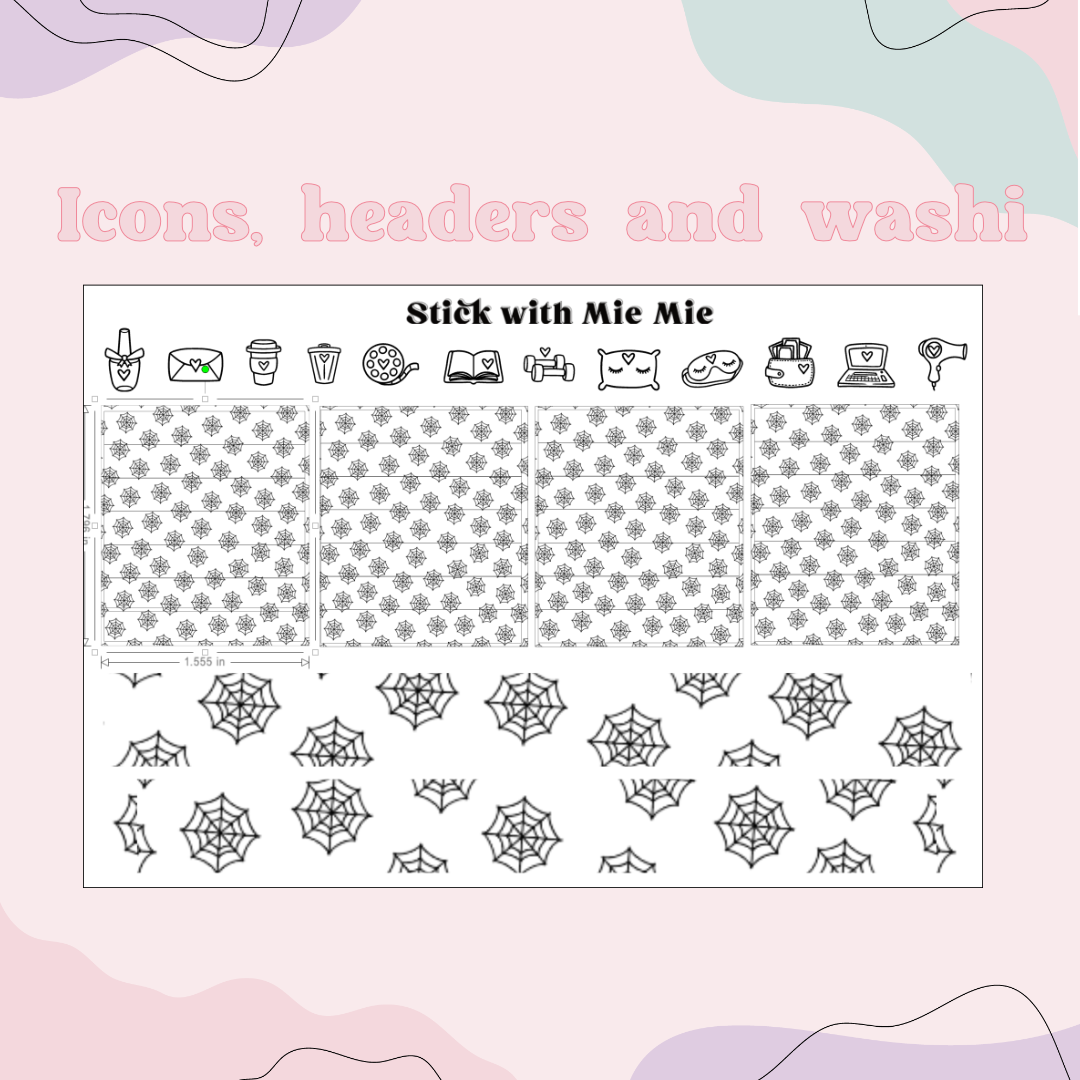 Spider Web Foil Bundle