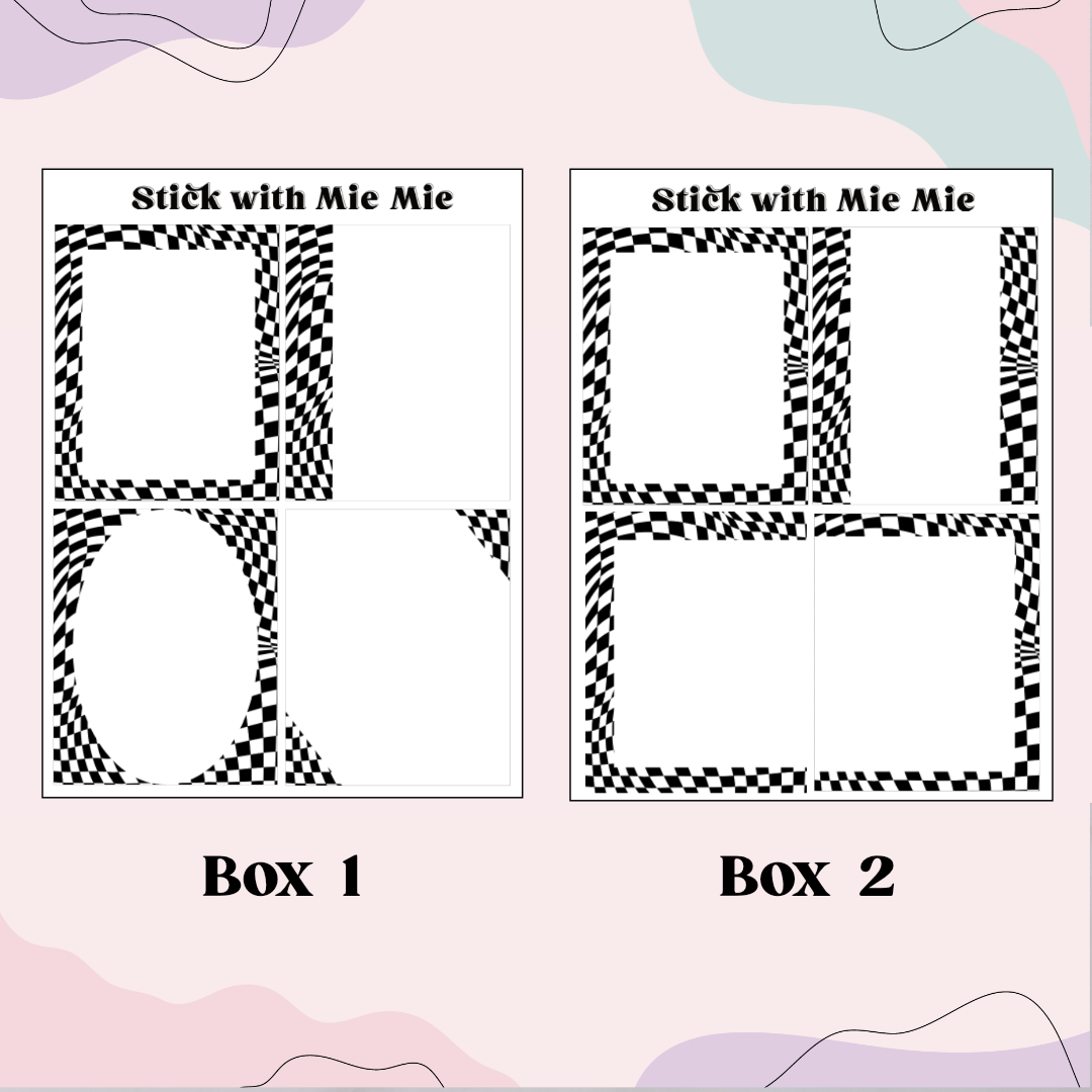 wavy Chequered Full Box Overlay
