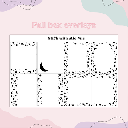 Star and moon Foil Bundle