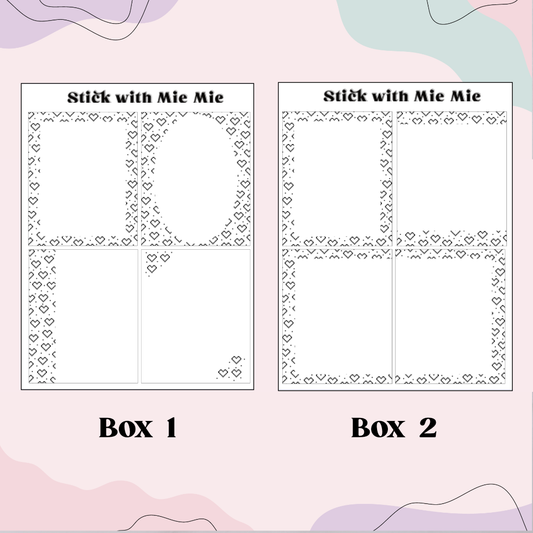 Gamer heart Full Box Overlay