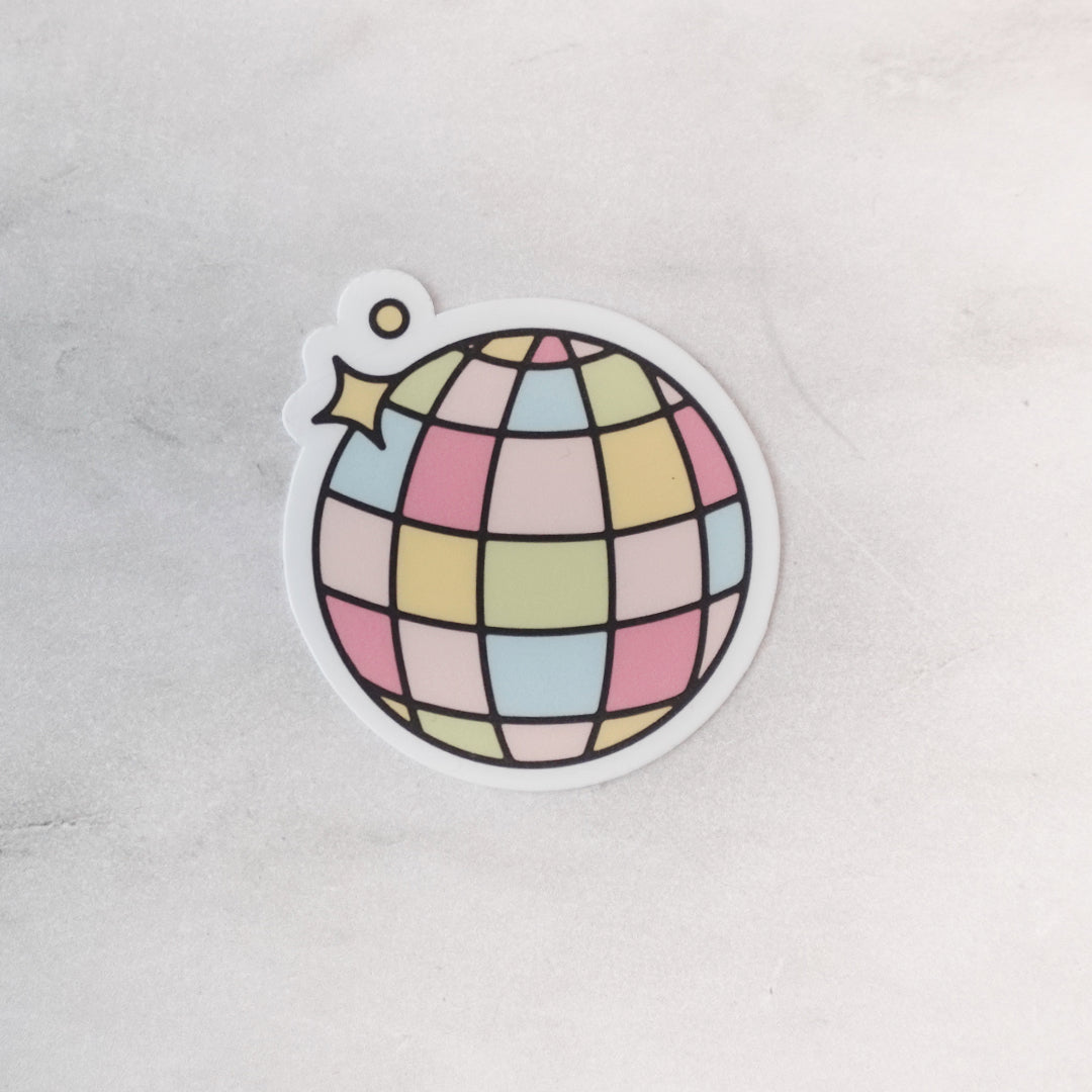 Mirror Ball Die-cut