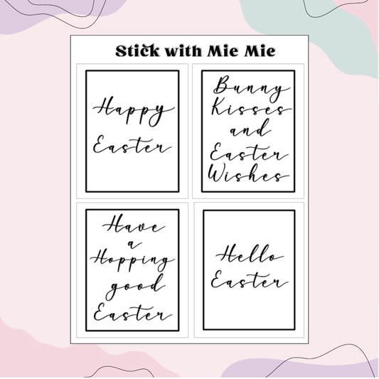 Easter quote box