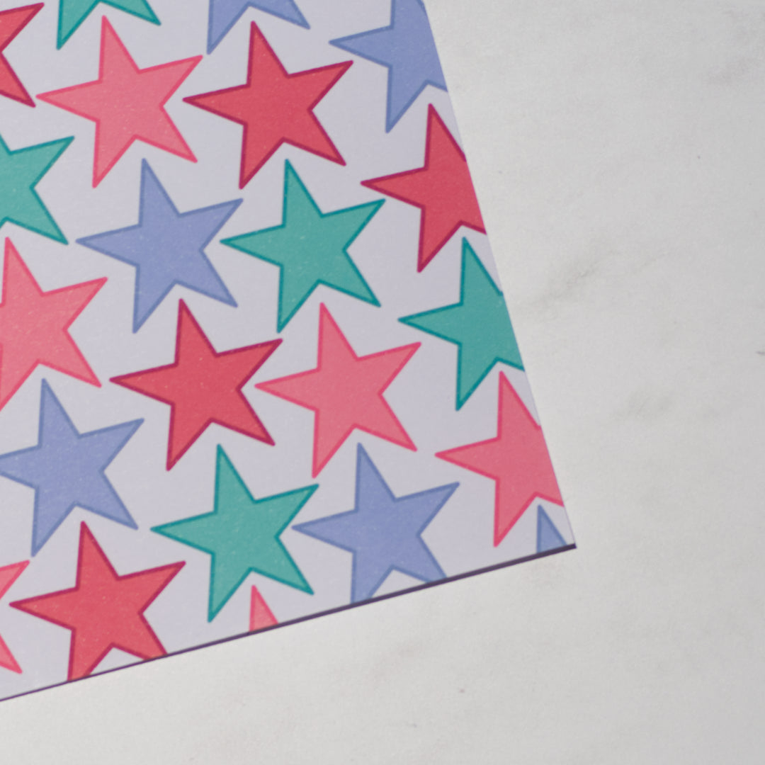 Colourful A5 sticker paper pack