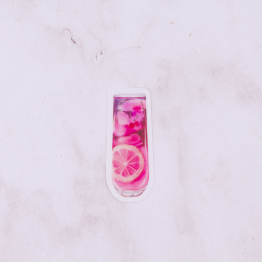 Pink cocktail Die-cut