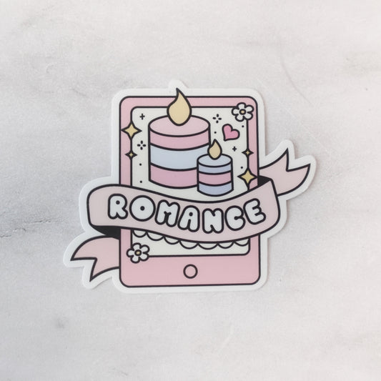 Romance Ebook reader Die-cut