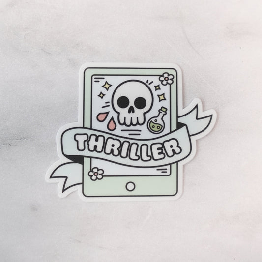 Thriller Ebook reader Die-cut