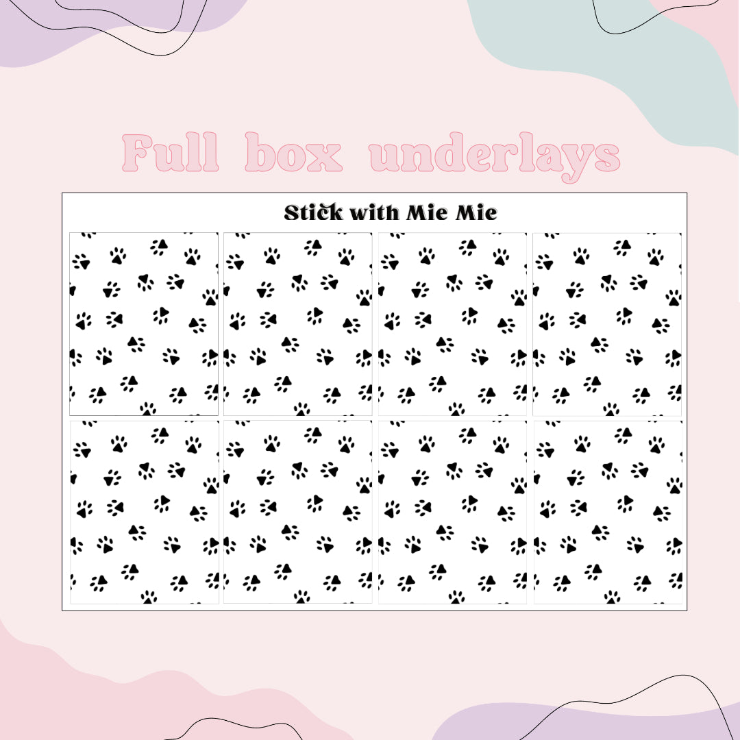 Paw Print Foil Bundle