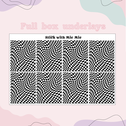 Wavy Chequered Foil Bundle