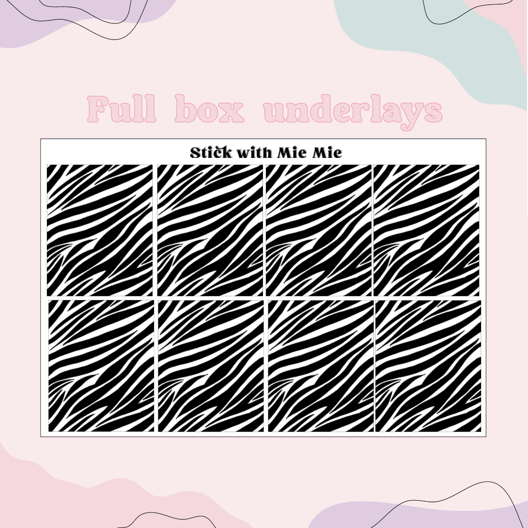 Zebra Foil Bundle