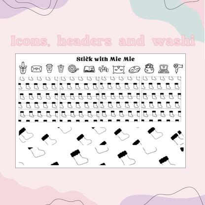 Christmas stocking Foil Bundle